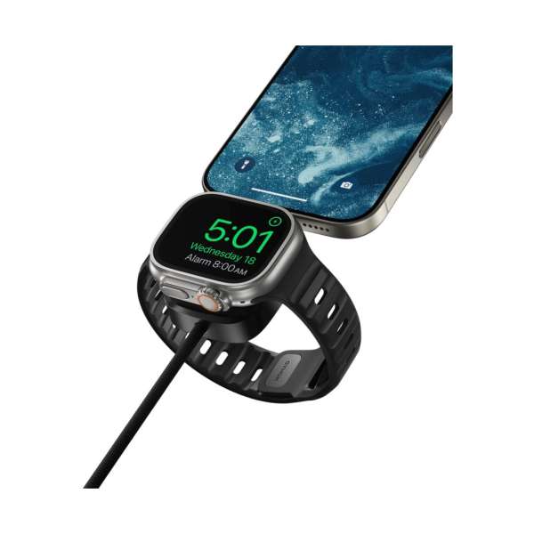Nomad Universal Cable for Apple Watch 1,5m Carbide