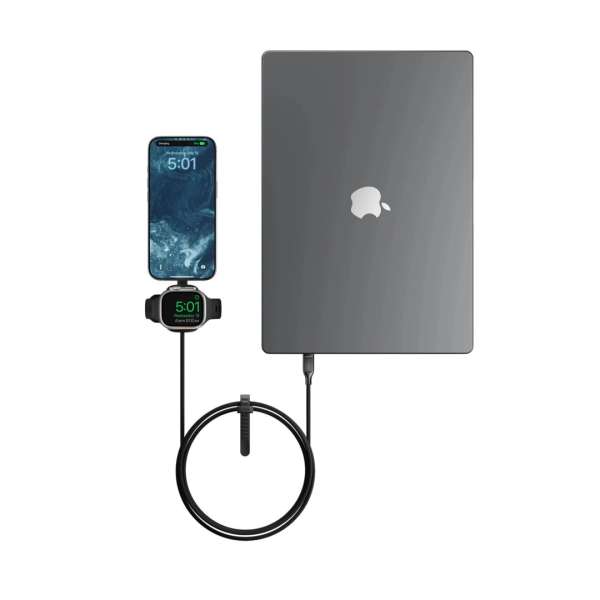 Nomad Universal Cable for Apple Watch 1,5m Carbide