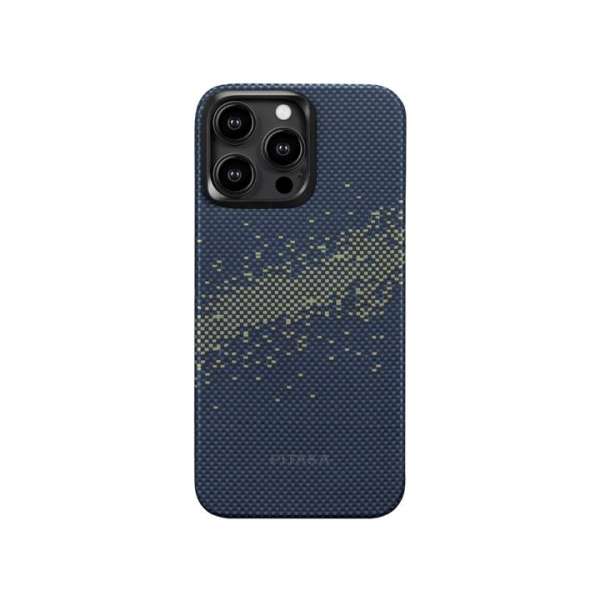 Pitaka StarPeak MagEZ Case 4 for iPhone 15 Pro Milky Way Galaxy
