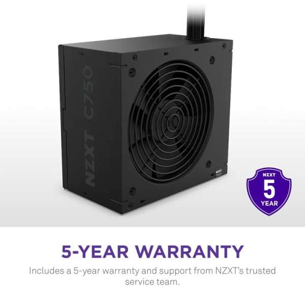 NZXT 750W 80+ Bronze C750