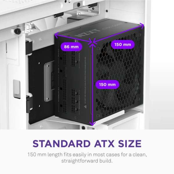 NZXT 750W 80+ Gold C750 Core Black