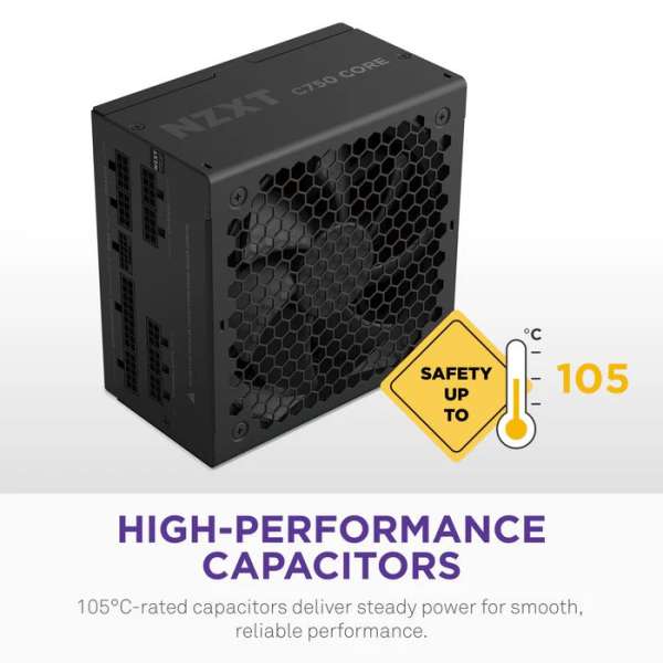 NZXT 850W 80+ Gold C850 Core Black