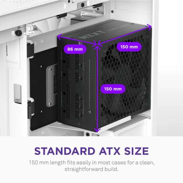 NZXT 850W 80+ Gold C850 Core Black