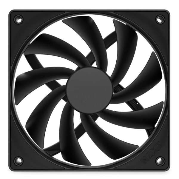 NZXT F120Q 120mm Quiet Airflow PWM Case Fan Black