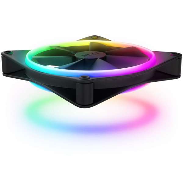 NZXT F140 RGB DUO Twin Pack Black
