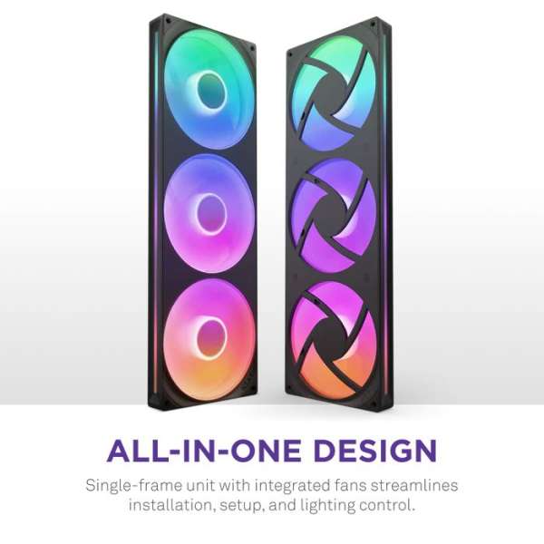 NZXT F420 RGB Core Black