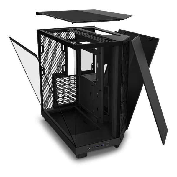 NZXT H6 Flow (2023) Tempered Glass Matte Black