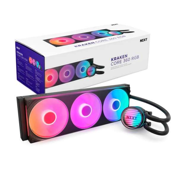 NZXT Kraken Core 360 RGB Black