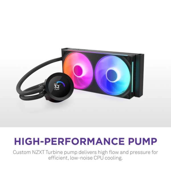 NZXT Kraken Plus 240 RGB Black