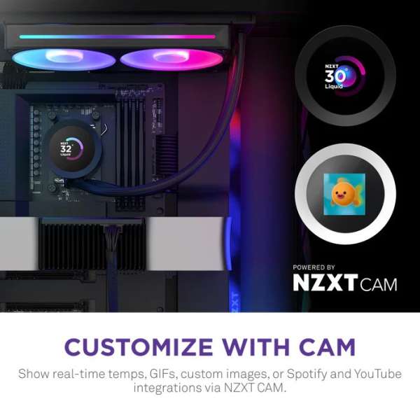 NZXT Kraken Plus 240 RGB Black