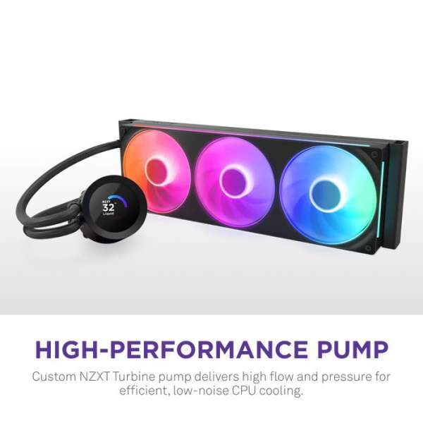 NZXT Kraken Plus 360 RGB Black