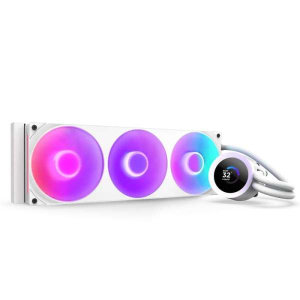 NZXT Kraken Plus 360 RGB White
