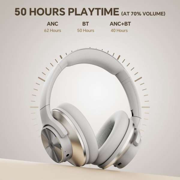 OneOdio Focus A10 Bluetooth Headset White