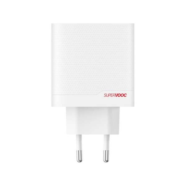 Oneplus USB/Type-C GaN PD 80W hálózati töltő + Type-C kábel White