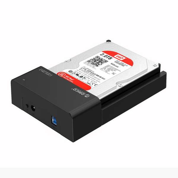 Orico 6518US3-V2 2,5"/3,5" USB3.0 Hard Drive Dock Black
