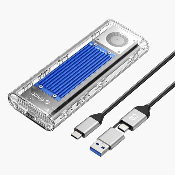 Orico TCM2-U4-BL USB4 M.2 NVMe SSD Enclosure Blue