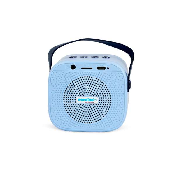 OTL Technologies Bluey PopSing LED Light-Up Bluetooth Karaoke Speaker & Microphone Blue