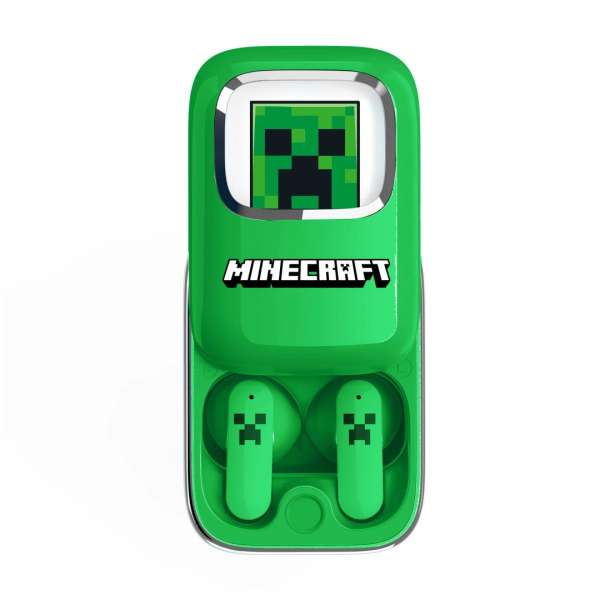 OTL Technologies Minecraft Creeper Slide TWS Headset Green