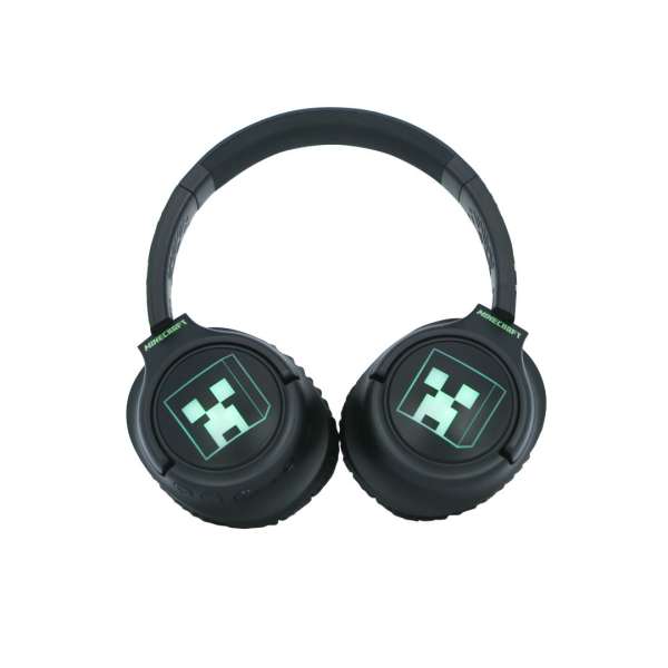 OTL Technologies Minecraft LED Light Up Bluetooth Headset Black/Green