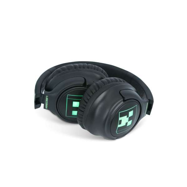 OTL Technologies Minecraft LED Light Up Bluetooth Headset Black/Green