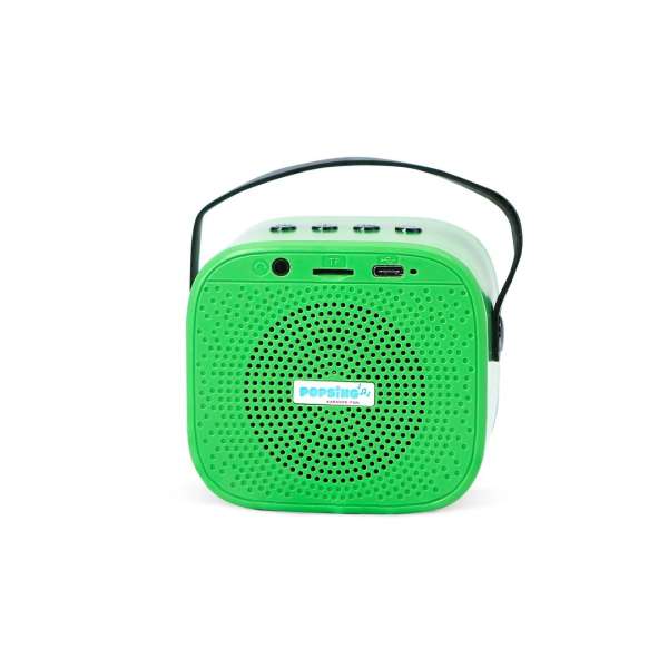 OTL Technologies Minecraft PopSing LED Light-Up Bluetooth Karaoke Speaker & Microphone Green