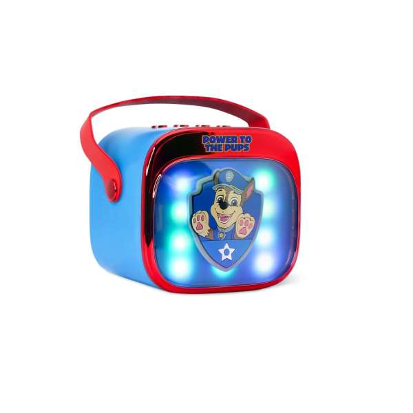 OTL Technologies PAW Patrol PopSing LED Light-Up Bluetooth Karaoke Speaker & Microphone Blue
