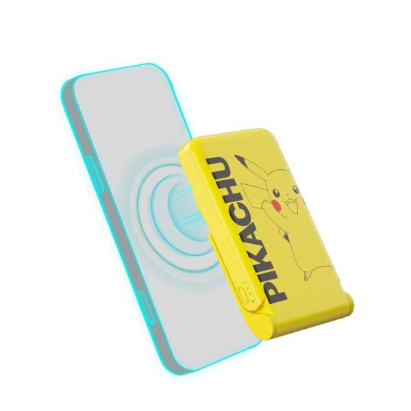 OTL Technologies Pokémon Pikachu 5000mAh Magnetic Wireless PowerBank Yellow