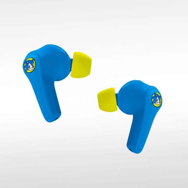 OTL Technologies SEGA Classic Sonic the Hedgehog TWS Bluetooth Headset Blue