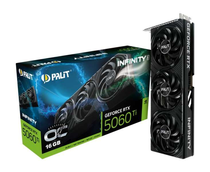 Palit GeForce RTX5060Ti 16GB DDR7 Infinity 3 OC