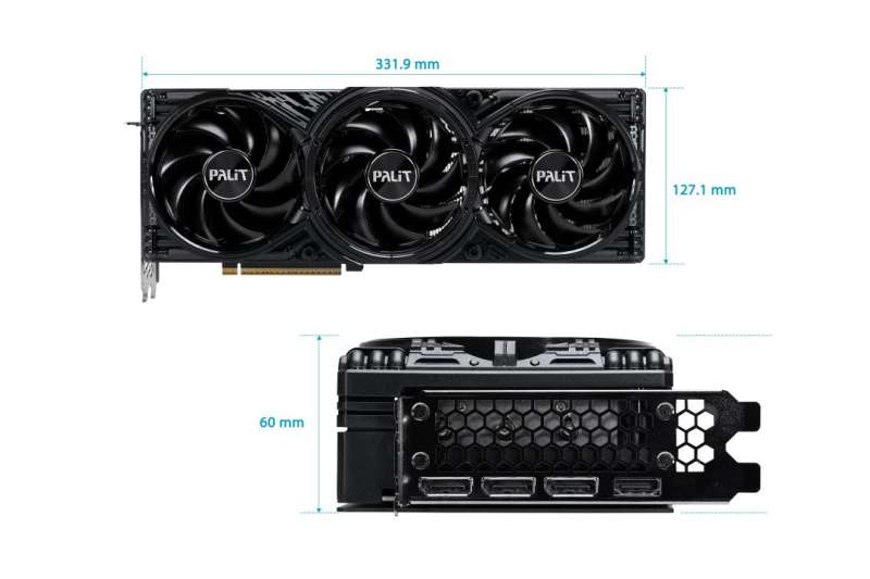 Palit GeForce RTX5080 16GB DDR7 GamingPro