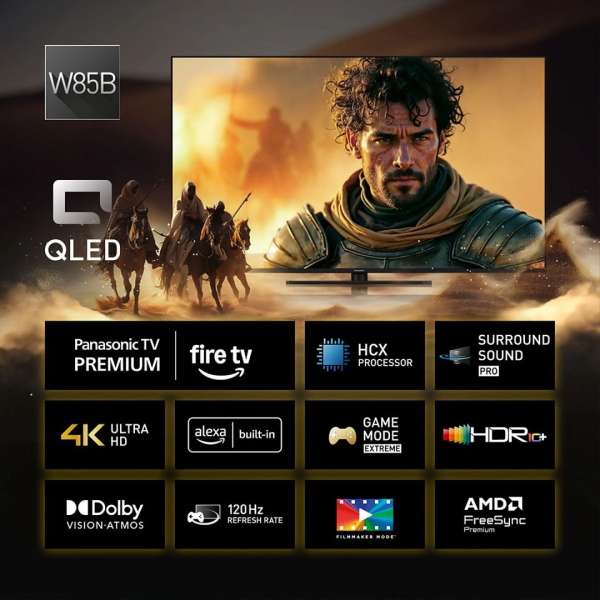 Panasonic 65" TV-65W85BEZ QLED Smart