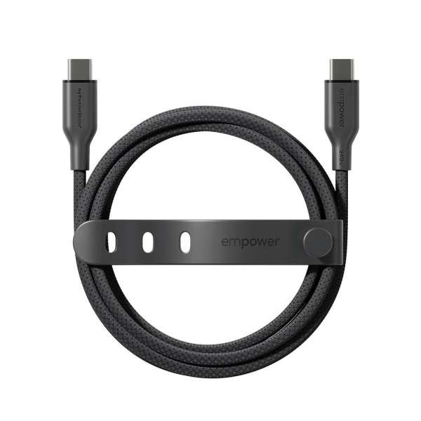 PanzerGlass 240W USB-C to USB-C USB 2.0 cable 1,2m Black