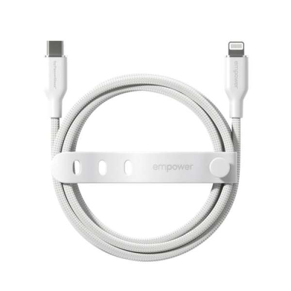 PanzerGlass 60W USB-C to Lightning USB 2.0 cable 1,2m White