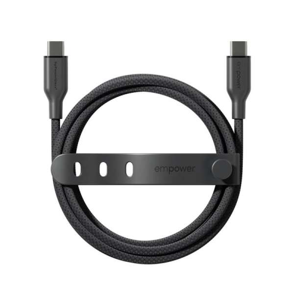PanzerGlass 60W USB-C to USB-C USB 2.0 cable 2m Black