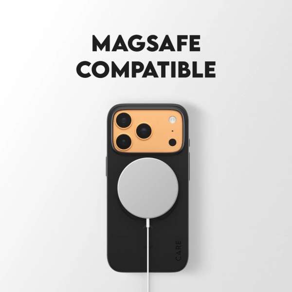 PanzerGlass Care slim MagSafe case for iPhone 17 Pro Black