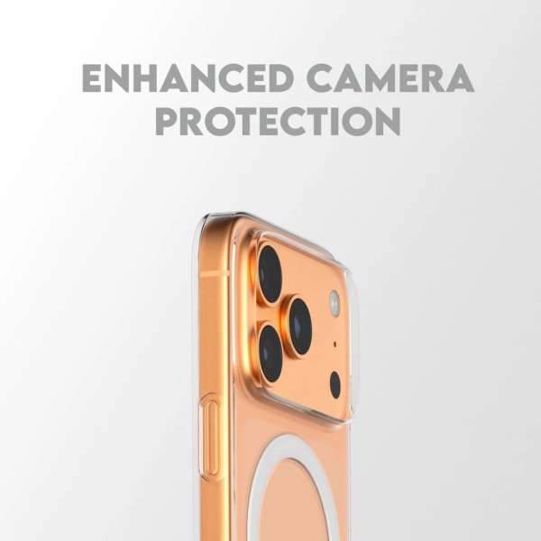 PanzerGlass Care slim MagSafe case for iPhone 17 Pro Max Transaprent