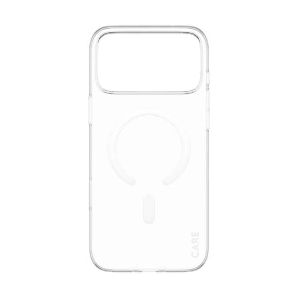PanzerGlass Care slim MagSafe case for iPhone 17 Pro Max Transaprent