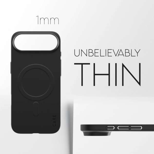 PanzerGlass Care slim MagSafe case for iPhone Air Black