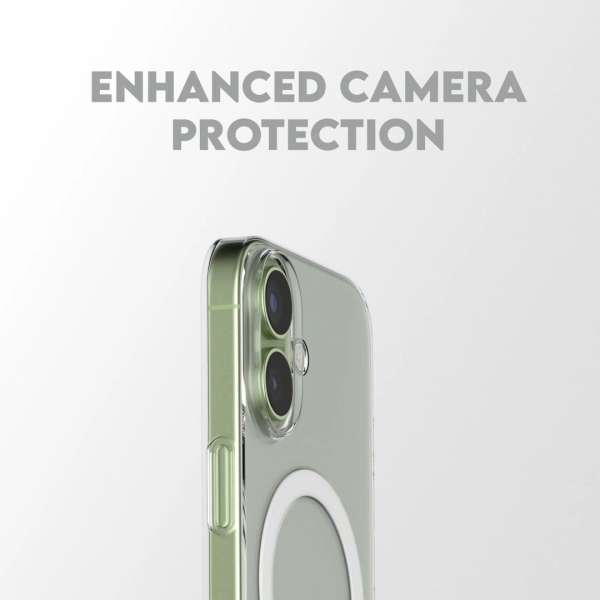 PanzerGlass Care slim MagSafe case for iPhone 17 Transparent