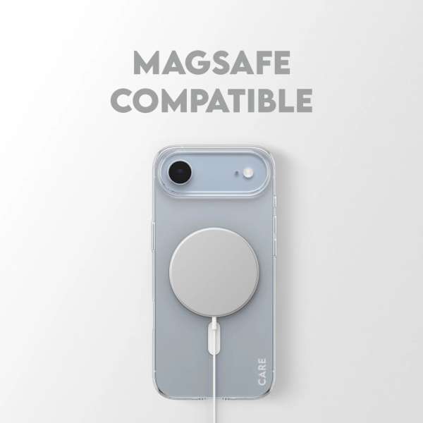PanzerGlass Care slim MagSafe case for iPhone Air Transaprent