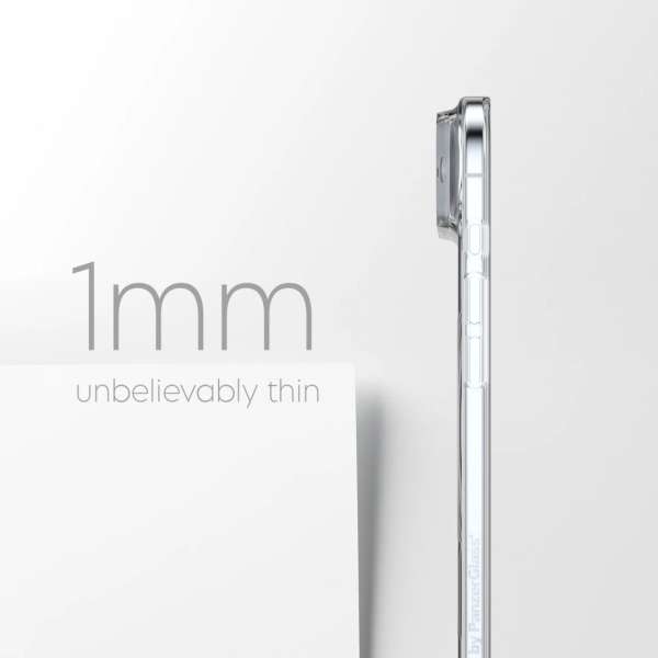 PanzerGlass Care slim MagSafe case for iPhone Air Transaprent