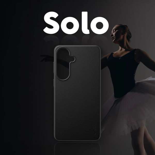 PanzerGlass Care Solo Case for Samsung Galaxy S26 Plus Black