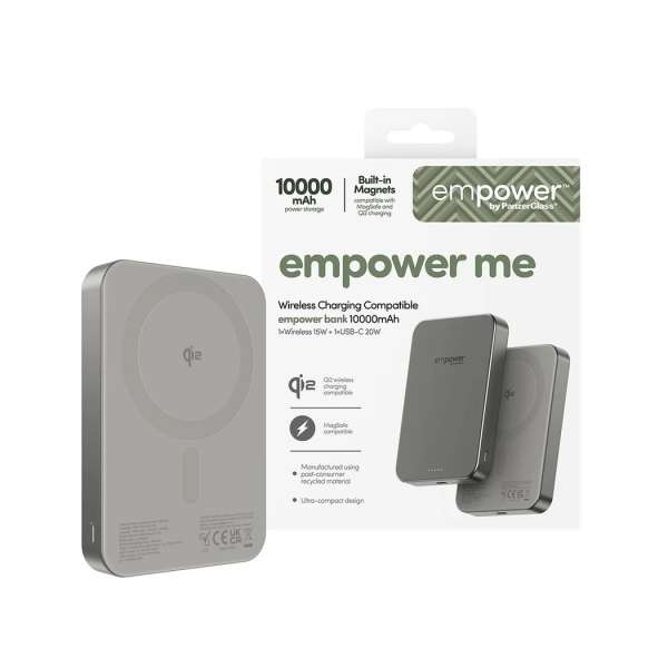 PanzerGlass empower 10000mAh PowerBank Titanium