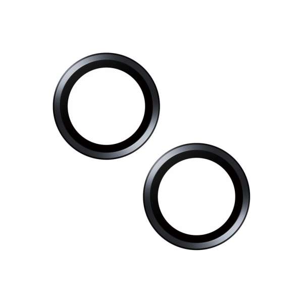PanzerGlass Hoops Black Camera Lens Protector for iPhone 15 15 Plus