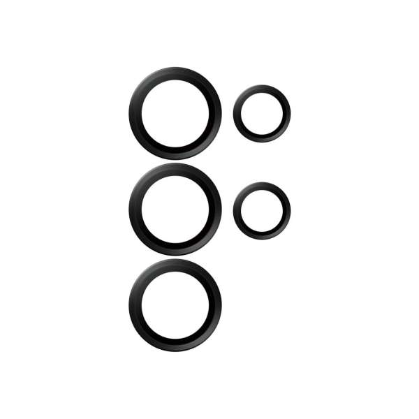 PanzerGlass Hoops Black Lens Protector for Samsung S25 Ultra