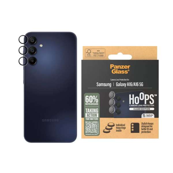 PanzerGlass Hoops Transparent Lens Protector Samsung A16 4G 5G