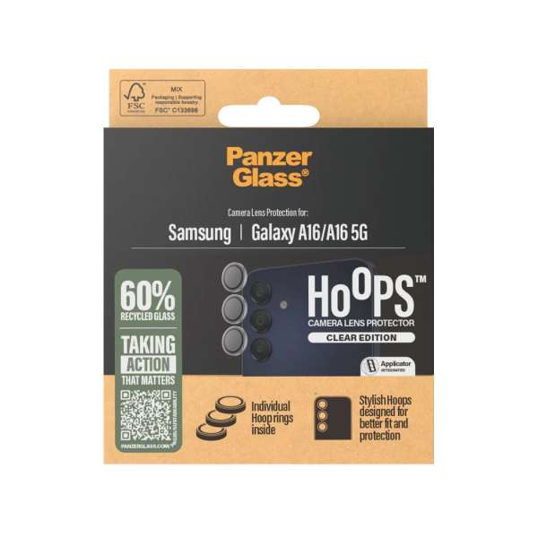 PanzerGlass Hoops Transparent Lens Protector Samsung A16 4G 5G