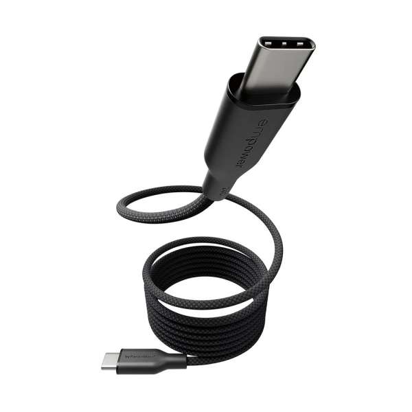 PanzerGlass Magnetic 240W USB-C to USB-C cable 1,5m Black