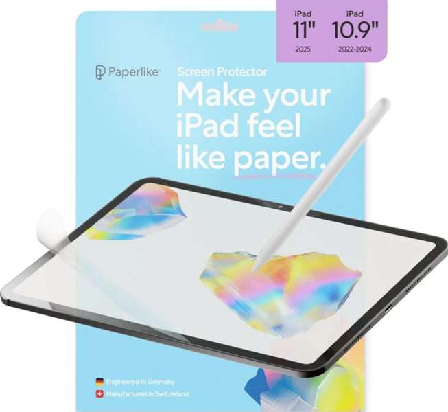 Paperlike Screen Protector 3 for iPad Pro 11"; iPad Air 10.9" 2-pack