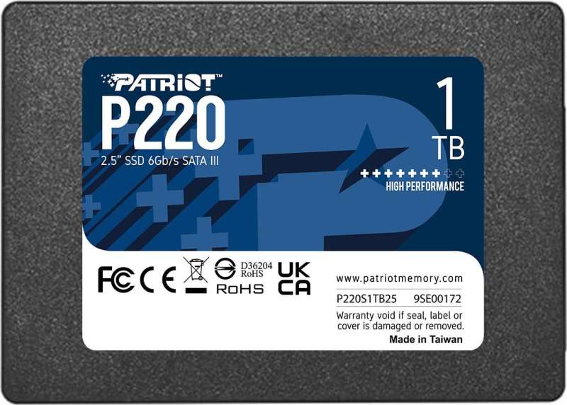 Patriot 1TB 2,5" SATA3 P220